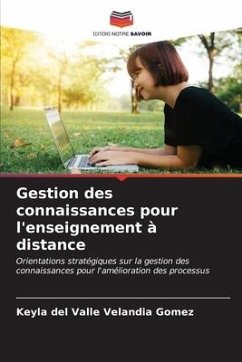 Gestion des connaissances pour l'enseignement à distance - Velandia Gomez, Keyla del Valle