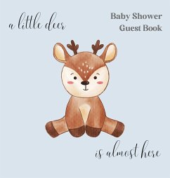 A little deer, is nearly here baby shower guest book (hardback) - Bell, Lulu And