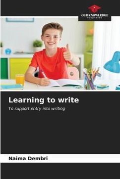 Learning to write - Dembri, Naima