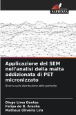 Applicazione del SEM nell'analisi della malta addizionata di PET micronizzato