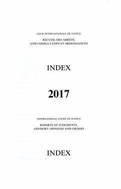 Cover Reports of Judgments, Advisory Opinions and Orders
