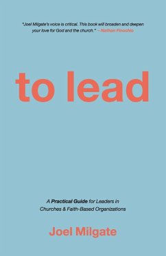 To Lead - Milgate, Joel