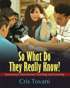 So What Do They Really Know? (eBook, ePUB) - Tovani, Cris