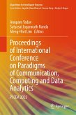 Proceedings of International Conference on Paradigms of Communication, Computing and Data Analytics (eBook, PDF)