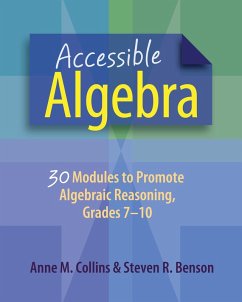 Accessible Algebra (eBook, ePUB) - Collins, Anne; Benson, Steven