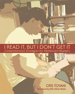 I Read It, but I Don't Get It (eBook, ePUB) - Tovani, Cris