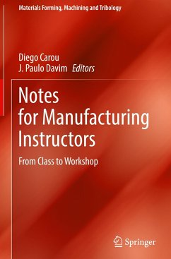 Notes for Manufacturing Instructors