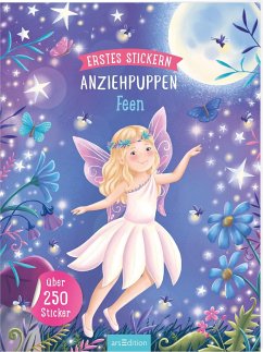 Cover Erstes Stickern Anziehpuppen - Feen