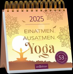 Postkartenkalender Einatmen. Austamen. Yoga. 2025