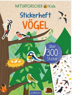 Image of Naturforscher-Kids - Stickerheft Vögel