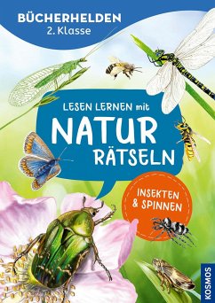 Lesen lernen mit Naturrätseln, Bücherhelden 2. Klasse, Insekten & Spinnen - Duppke, Leonie