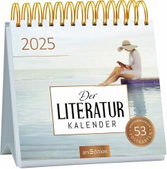 Postkartenkalender Der Literaturkalender 2025