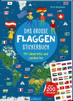 Das große Flaggen-Stickerbuch - Bachmann, Petra