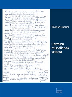 Carmina miscellanea selecta - Lindner, Thomas