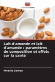 Lait d'amande et lait d'amande : paramètres de composition et effets sur la santé