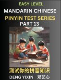 Chinese Pinyin Test Series for Beginners (Part 13)