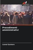 Procedimenti amministrativi