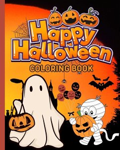 Happy Halloween Coloring Book For Kids - Nguyen, Thy