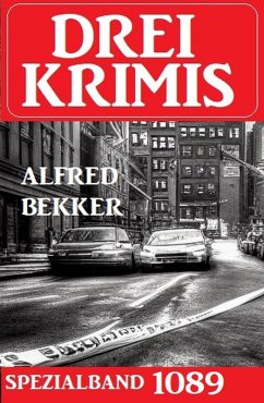 Cover Drei Krimis Spezialband 1089 (eBook, ePUB)