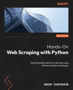 Hands-On Web Scraping with Python (eBook, ePUB) - Chapagain, Anish