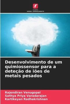 Desenvolvimento de um quimiossensor para a deteção de iões de metais pesados - Venugopal, Rajendiran;Varadarajan, Sathya Priya;Radhakrishnan, Kartikeyan