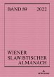 Wiener Slawistischer Almanach Band... - Bild 1
