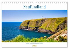 Neufundland - wilde Schönheit im Atlantik (Wandkalender 2024 DIN A4 quer), CALVENDO Monatskalender - Calvendo;Jost, Sabine