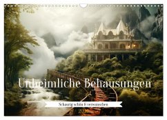 Unheimliche Behausungen (Wandkalender 2024 DIN A3 quer), CALVENDO Monatskalender