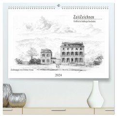 ZeitZeichnen - EinBlick in Stolbergs Geschichte (hochwertiger Premium Wandkalender 2024 DIN A2 quer), Kunstdruck in Hochglanz - Calvendo;Altena, Christian
