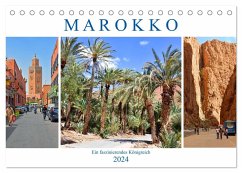 MAROKKO, ein faszinierendes Königreich (Tischkalender 2024 DIN A5 quer), CALVENDO Monatskalender