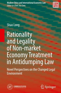 Rationality and Legality of Non-market Economy Treatment in Antidumping Law - Long, Shao