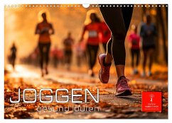 Joggen, gesund laufen (Wandkalender 2024 DIN A3 quer), CALVENDO Monatskalender