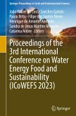 Proceedings of the 3rd International Conference on Water Energy Food and Sustainability (ICoWEFS 2023)