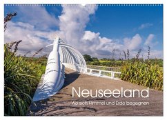 Neuseeland - Wo sich Himmel und Erde begegnen (Wandkalender 2024 DIN A2 quer), CALVENDO Monatskalender
