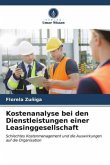 Kostenanalyse bei den Dienstleistungen einer Leasinggesellschaft