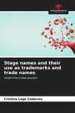 Stage names and their use as trademarks and trade names