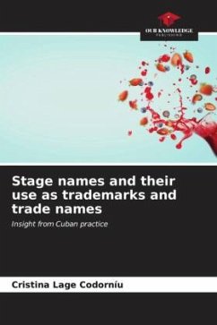 Stage names and their use as trademarks and trade names - Lage Codorníu, Cristina