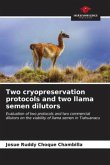 Two cryopreservation protocols and two llama semen dilutors