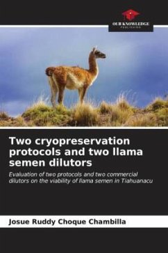 Two cryopreservation protocols and two llama semen dilutors - Choque Chambilla, Josue Ruddy