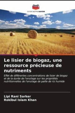 Le lisier de biogaz, une ressource précieuse de nutriments - Sarker, Lipi Rani;Khan, Rokibul Islam