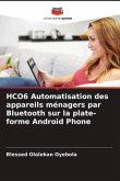HCO6 Automatisation des appareils ménagers par Bluetooth sur la plate-forme Android Phone