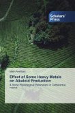 Effect of Some Heavy Metals on Alkaloid Production
