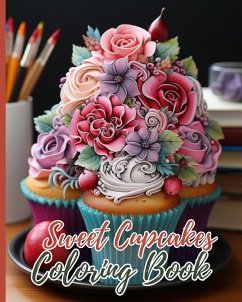 Sweet Cupcakes Coloring Book - Nguyen, Thy