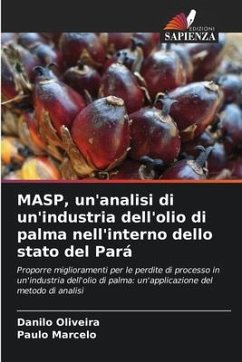 MASP, un'analisi di un'industria dell'olio di palma nell'interno dello stato del Pará - Oliveira, Danilo;Marcelo, Paulo