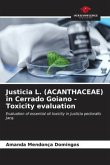 Justicia L. (ACANTHACEAE) in Cerrado Goiano - Toxicity evaluation