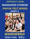 Chinese Pinyin Test Series (Part 2) Chinese Pinyin Test Series (Part 2)