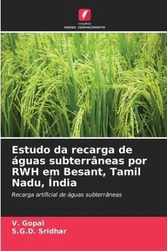 Estudo da recarga de águas subterrâneas por RWH em Besant, Tamil Nadu, Índia - Gopal, V.;Sridhar, S.G.D.