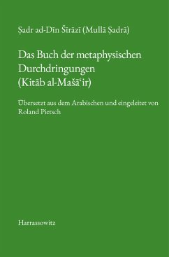 Das Buch der metaphysischen Durchdringungen (Kitab al-MaSa'ir) (eBook, PDF) - Pietsch, Roland