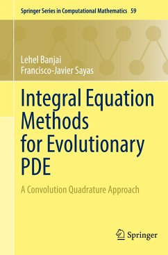 Integral Equation Methods for Evolutionary PDE - Banjai, Lehel;Sayas, Francisco-Javier