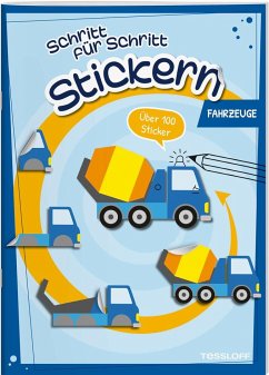 Stickern Schritt für Schritt. Fahrzeuge